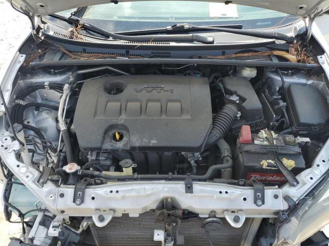 5YFBURHE4JP766547 - 2018 TOYOTA COROLLA L SILVER photo 11