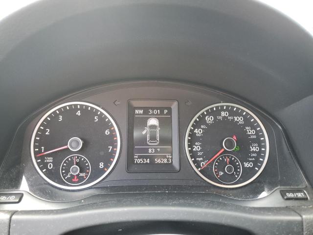 WVGAV7AX6GW555645 - 2016 VOLKSWAGEN TIGUAN S CHARCOAL photo 9