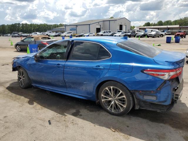 4T1B11HK7KU221233 - 2019 TOYOTA CAMRY L BLUE photo 2