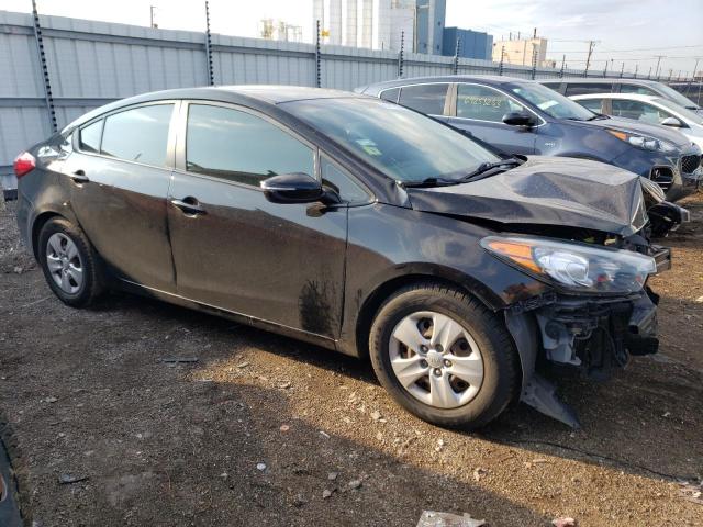 KNAFX4A69F5420350 - 2015 KIA FORTE LX BLACK photo 4