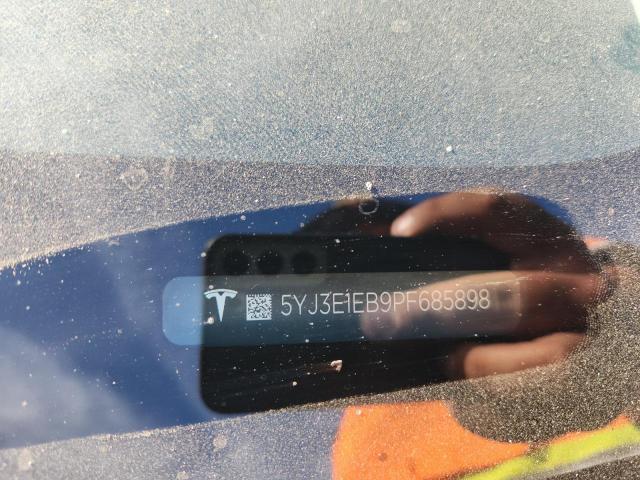 5YJ3E1EB9PF685898 - 2023 TESLA MODEL 3 Szary zdjęcie 12