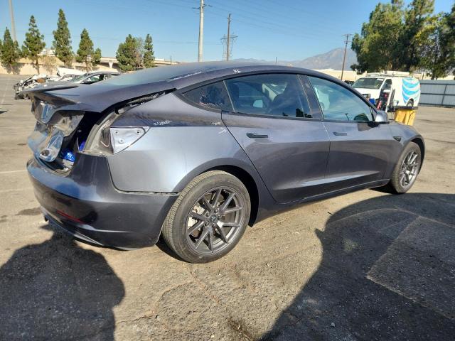 5YJ3E1EB9PF685898 - 2023 TESLA MODEL 3 Szary zdjęcie 3