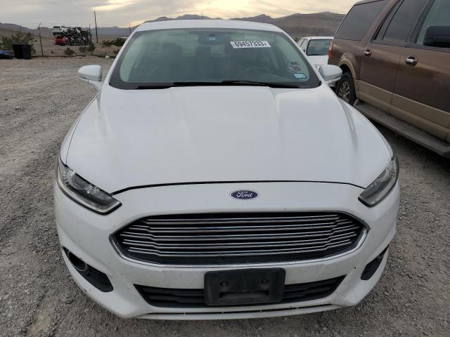 3FA6P0LU0DR193606 - 2013 FORD FUSION SE HYBRID WHITE photo 5