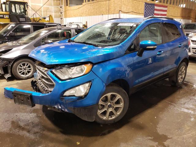 MAJ6S3GL2LC329622 - 2020 FORD ECOSPORT SE BLUE photo 1