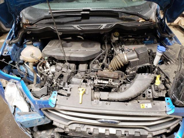 MAJ6S3GL2LC329622 - 2020 FORD ECOSPORT SE BLUE photo 11