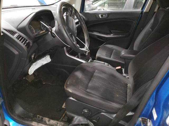 MAJ6S3GL2LC329622 - 2020 FORD ECOSPORT SE BLUE photo 7
