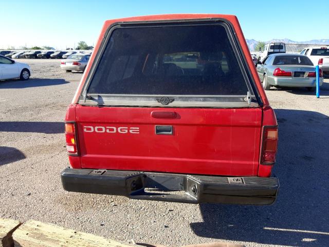 1B7GL23X8RW133061 - 1994 DODGE DAKOTA RED photo 6