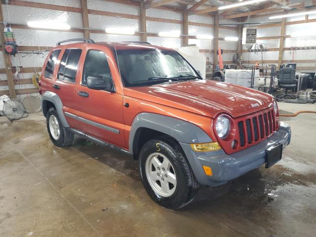 1J4GL48K65W601964 - 2005 JEEP LIBERTY SPORT ნარინჯისფერი ფოტო 4