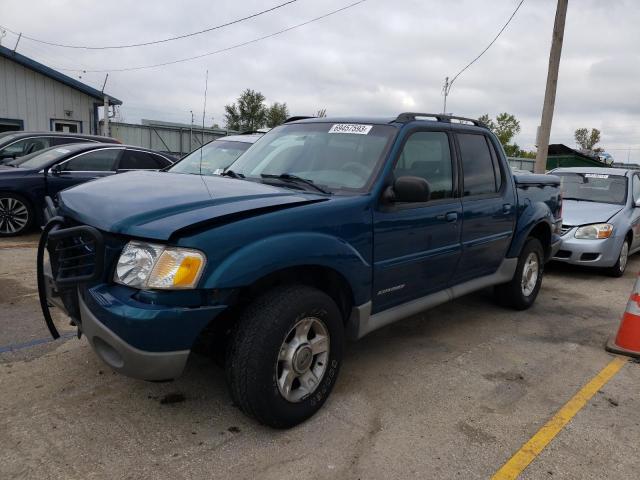 1FMZU67E11UC22388 - 2001 FORD EXPLORER S BLUE photo 1