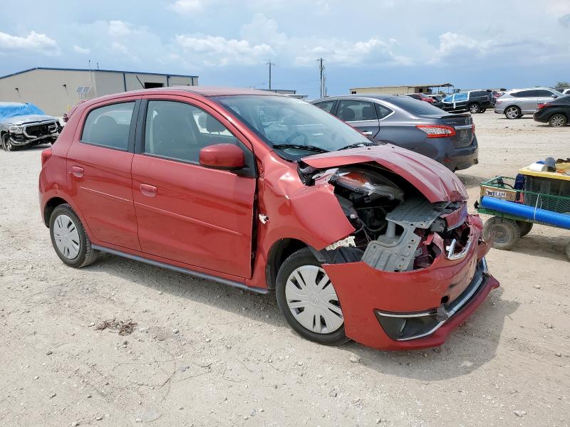 ML32A3HJ0KH002956 - 2019 MITSUBISHI MIRAGE ES Марун фото 4