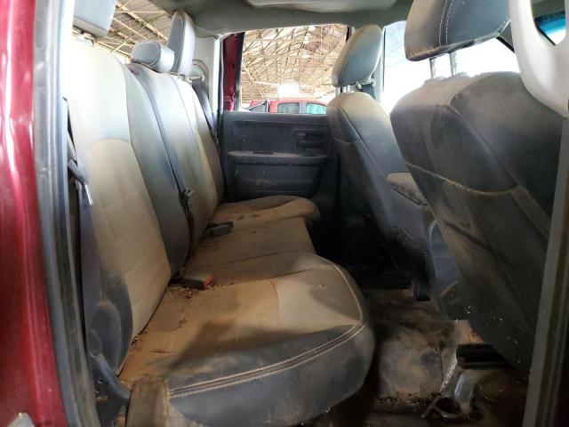 1C6RD6FT7CS330038 - 2012 DODGE RAM 1500 ST RED photo 10