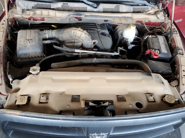 1C6RD6FT7CS330038 - 2012 DODGE RAM 1500 ST RED photo 11