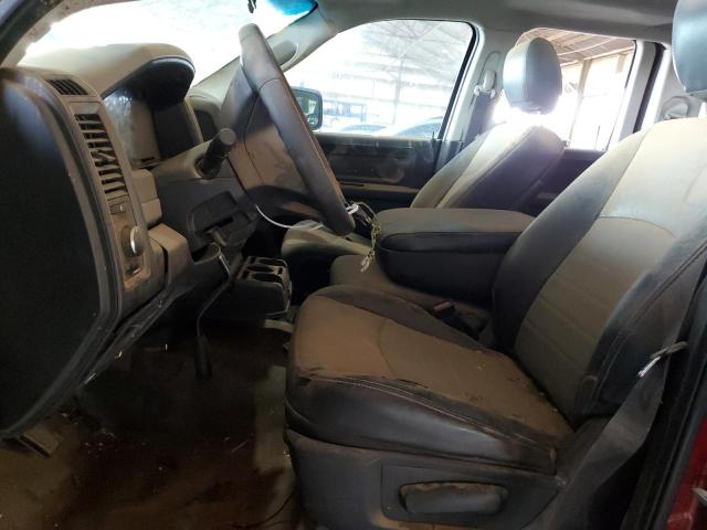 1C6RD6FT7CS330038 - 2012 DODGE RAM 1500 ST RED photo 7