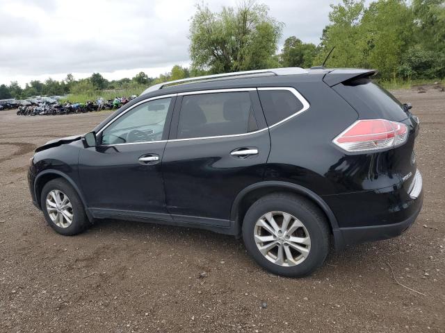 KNMAT2MV9FP586002 - 2015 NISSAN ROGUE S BLACK photo 2