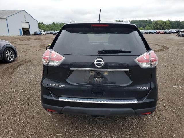 KNMAT2MV9FP586002 - 2015 NISSAN ROGUE S BLACK photo 6
