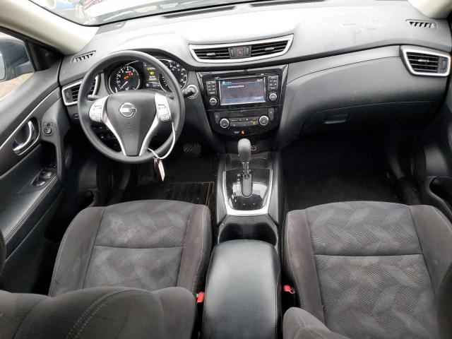 KNMAT2MV9FP586002 - 2015 NISSAN ROGUE S BLACK photo 8