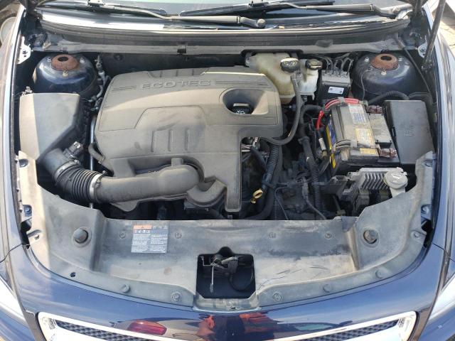 1G1ZC5E11BF378317 - 2011 CHEVROLET MALIBU 1LT ლურჯი ფოტო 11