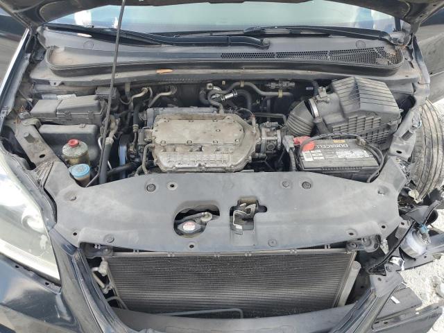 5FNRL38707B112309 - 2007 HONDA ODYSSEY EXL BLACK photo 12