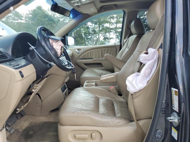 5FNRL38707B112309 - 2007 HONDA ODYSSEY EXL BLACK photo 7