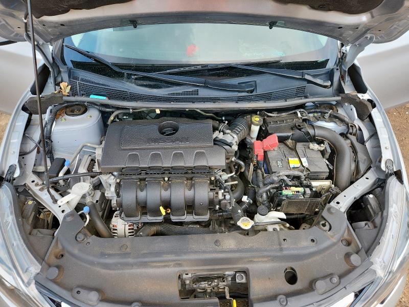 3N1AB7AP0KL615837 - 2019 NISSAN SENTRA S SILVER photo 11