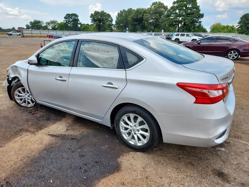 3N1AB7AP0KL615837 - 2019 NISSAN SENTRA S SILVER photo 2