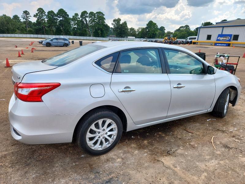 3N1AB7AP0KL615837 - 2019 NISSAN SENTRA S SILVER photo 3