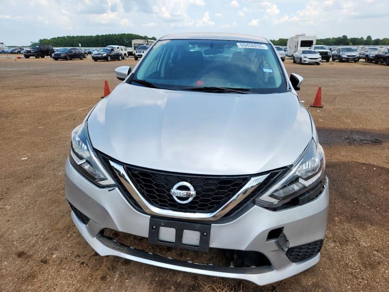 3N1AB7AP0KL615837 - 2019 NISSAN SENTRA S SILVER photo 5