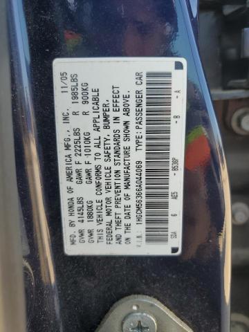1HGCM56366A044069 - 2006 HONDA ACCORD SE 蓝色 照片 13