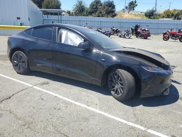 5YJ3E1EA6RF858139 - 2024 TESLA MODEL 3 BLACK photo 4