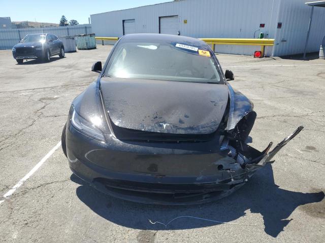 5YJ3E1EA6RF858139 - 2024 TESLA MODEL 3 BLACK photo 5