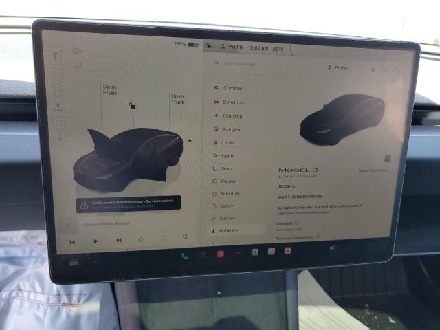 5YJ3E1EA6RF858139 - 2024 TESLA MODEL 3 BLACK photo 9