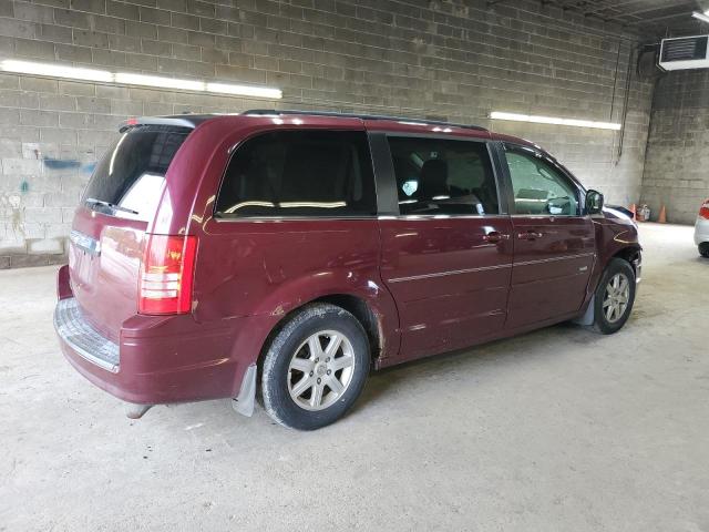 2A8HR54P48R760472 - 2008 CHRYSLER TOWN & COU TOURING Բորդո լուսանկար 3