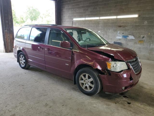 2A8HR54P48R760472 - 2008 CHRYSLER TOWN & COU TOURING Բորդո լուսանկար 4