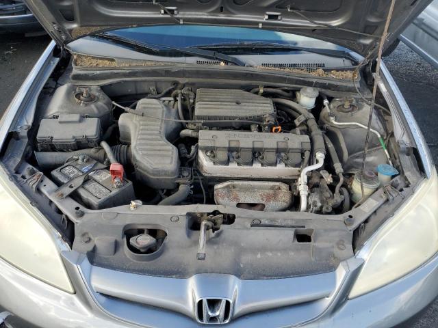 1HGES16305L006637 - 2005 HONDA CIVIC DX VP GRAY photo 11