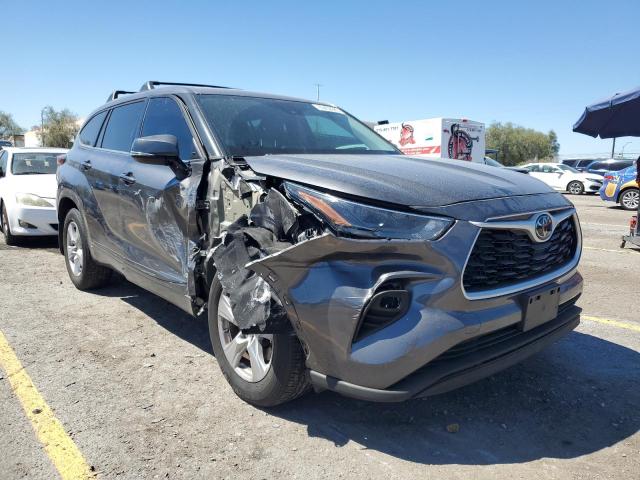 5TDBZRBH5NS180246 - 2022 TOYOTA HIGHLANDER L SILVER photo 4