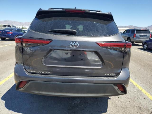 5TDBZRBH5NS180246 - 2022 TOYOTA HIGHLANDER L SILVER photo 6