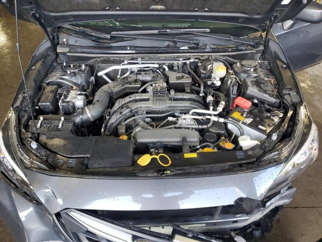 JF2GTAECXM8252698 - 2021 SUBARU CROSSTREK PREMIUM GRAY photo 12