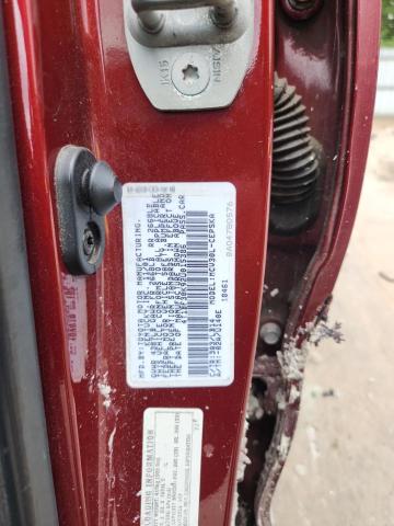 4T1BF30K92U015386 - 2002 TOYOTA CAMRY LE BURGUNDY photo 12