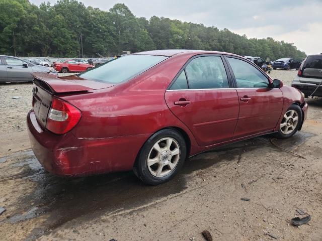 4T1BF30K92U015386 - 2002 TOYOTA CAMRY LE BURGUNDY photo 3