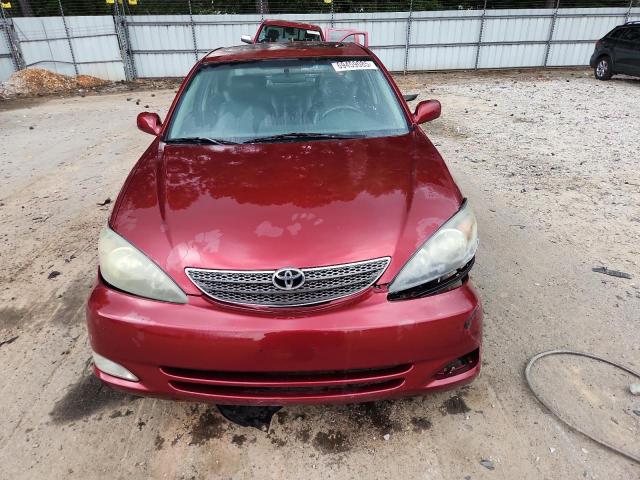4T1BF30K92U015386 - 2002 TOYOTA CAMRY LE BURGUNDY photo 5