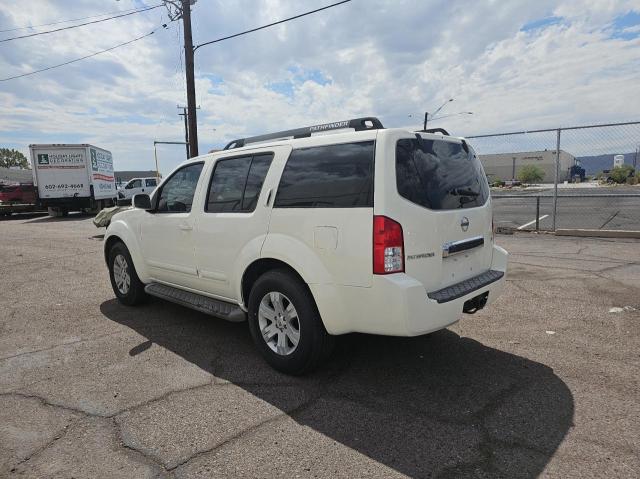 5N1AR18U97C615920 - 2007 NISSAN PATHFINDER LE WHITE photo 3