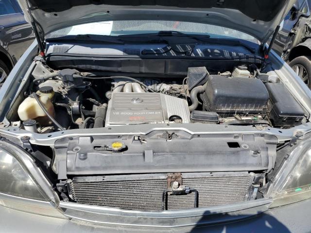 JT6HF10U6X0094154 - 1999 LEXUS RX 300 SILVER photo 11