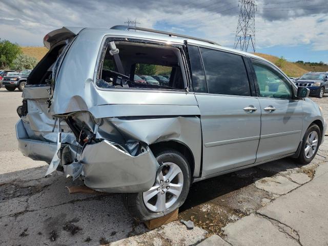 5FNRL38988B012669 - 2008 HONDA ODYSSEY TOURING BLUE photo 3
