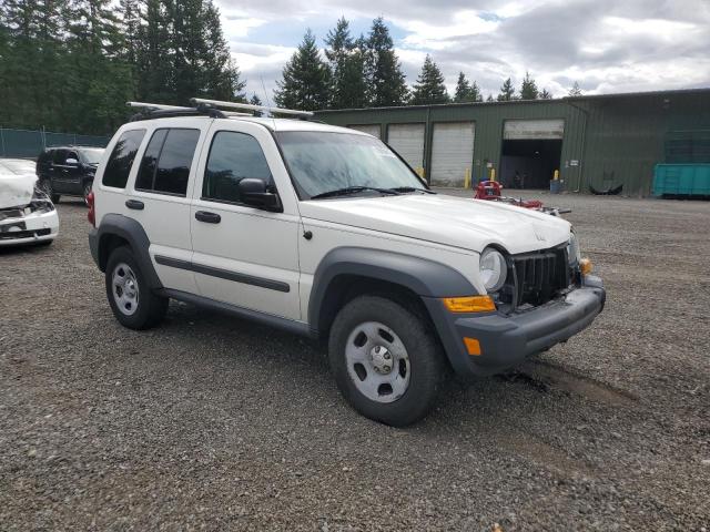 1J4GL48K16W250561 - 2006 JEEP LIBERTY SPORT 白色 照片 4