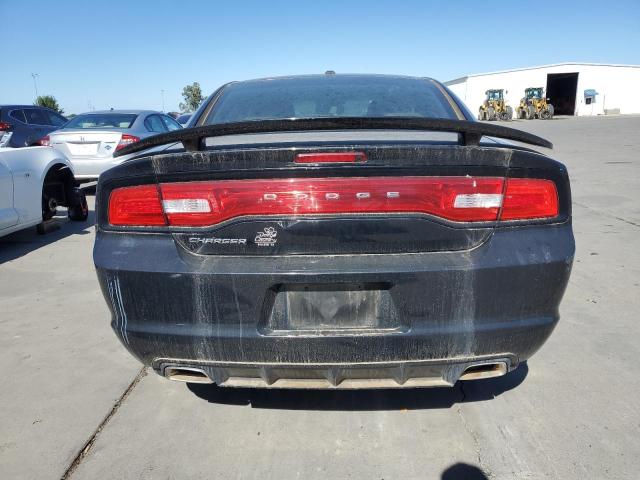 2C3CDXBG4EH363946 - 2014 DODGE CHARGER SE BLACK photo 6