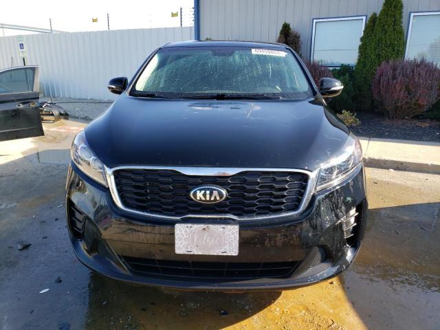 5XYPG4A35KG472430 - 2019 KIA SORENTO L BLACK photo 5