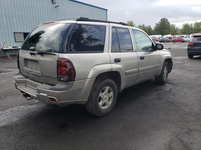 1GNDT13S422242848 - 2002 CHEVROLET TRAILBLAZR BEIGE photo 3