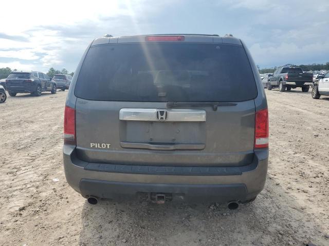 5FNYF3H53AB015890 - 2010 HONDA PILOT EXL ნაცრისფერი ფოტო 6