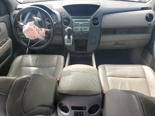 5FNYF3H53AB015890 - 2010 HONDA PILOT EXL ნაცრისფერი ფოტო 8