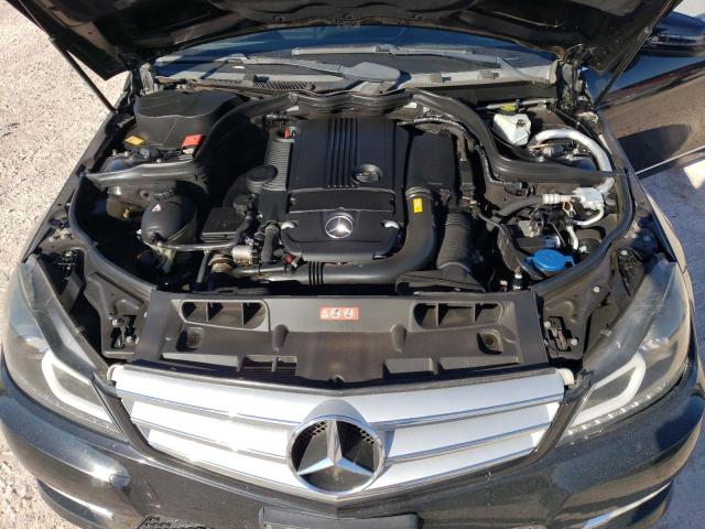 WDDGF4HB7DA865127 - 2013 MERCEDES-BENZ C 250 BLACK photo 11